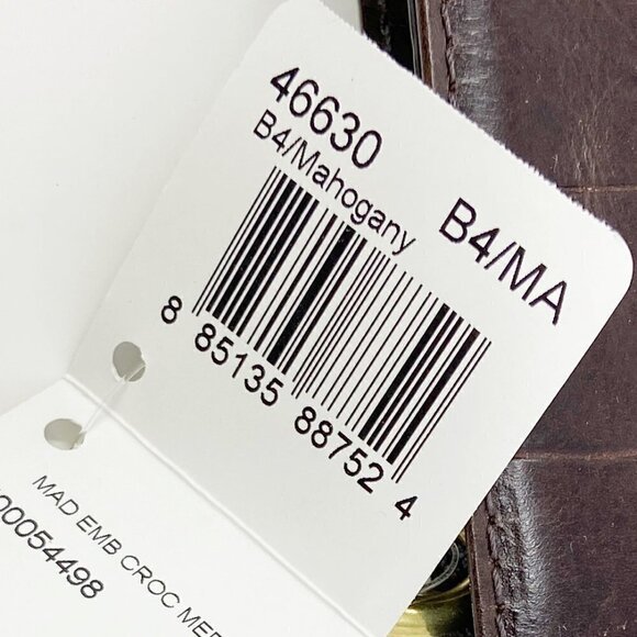 COACH | Madison Embossed Crocodile Leather Medium Wristlet NWT - Picture 12 of 13